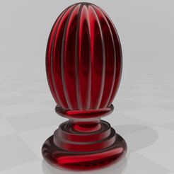 finial 01.png STL file Decorative finial・3D printing idea to download