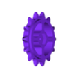 12mm_hex_drive_sproket.stl 100% printed #40 vehicle tracks