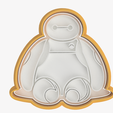 1.png SET OF 3 DISNEY BAYMAX COOKIE CUTTERS