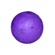 140mmMOON1.stl Hot sale moon ball with LED light