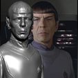 Spock_0002_Слой 20.jpg Mr. Spock from Star Trek Leonard Nimoy bust