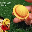 pic.webp One Piece Straw Hat Keychain Monkey D Luffy (trashed)