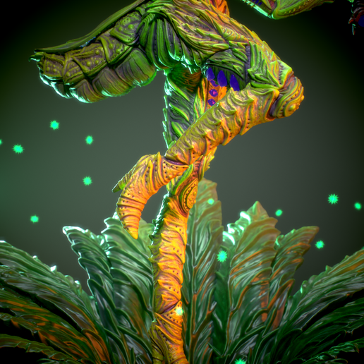 1_Legs-28_FullQuality.png Mantis, insectoid blade dancer 3d print figurine