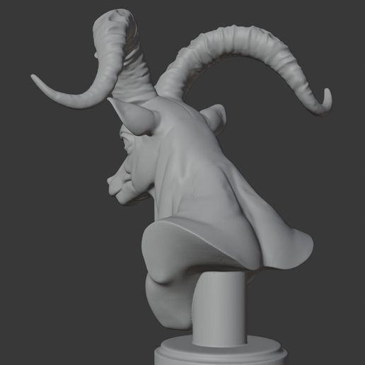 👤 Oryx Head Bust 3D Model - Bust STL Printable・Archivo STL para ...