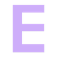 E.STL 3D font "Keep Calm" | Police 3D