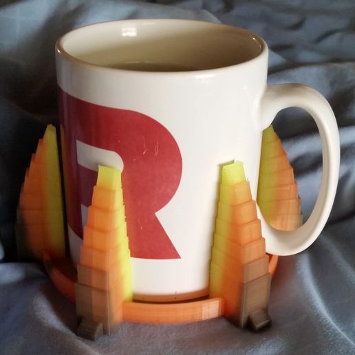 Cup, Mug, Glass, Tumbler stabilizer - 3D model önizlemesi