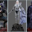 00000.jpg 3D-Datei BERSERK GUTS schierke SCIERKE FANTASY ANIME SWORD CHARACTER・3D-druckbare Vorlage zum herunterladen