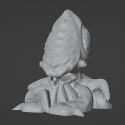 im5.png STL-Datei Der Geist des Tintenfischschädels kostenlos・Modell zum 3D-Drucken zum herunterladen