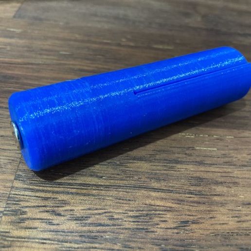 20700 battery adapter - flexible converter - replaces 2xC batteries 3D model