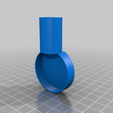 Bed_light_top_round_G4_v23.png Fichier STL gratuit Eclairage pour Plateau - Lampe de lit ronde・Modèle imprimable en 3D à télécharger