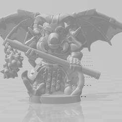 Hell-Brute-01.png Free STL file Hell Brute・Model to download and 3D print