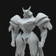 1.jpg Robot Statue Head length 150mm Figure 3D STL file for printing