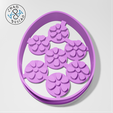 Huevo1.png Easter Egg - Cookie Cutter - Fondant