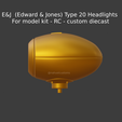 Nuevo proyecto - 2021-01-29T142847.388.png E&J (Edward & Jones) Type 20 Headlights For model kit - RC - custom diecast