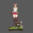 23.jpg RYZA ATELIER STATUE GAME CHARACTER CUTE PRETTY GIRL ANIME 3D print model