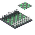 Chess_Board_V2_1.71.jpg Кубическая шахматная доска - Печатная 3d модель - STL файлы - Тип 2