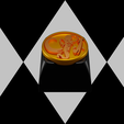 mammothpost.png Black Ranger keycap Mastodon Power Coin (Mighty Morphing Power Rangers)