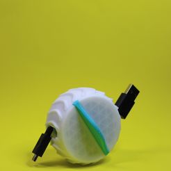 IMG_6995.jpg STL-Datei Cable Roller Organizer Android / iPhone Cables Spool Small Up To 1 Meters Cable・Modell für 3D-Drucker zum Herunterladen