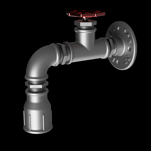 Wall Light for LED Bulb 3D model