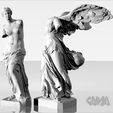 20131227VenusDeMiloWingedVictoryRender_CosmoWenman_display_large.jpg Download free OBJ file Winged Victory of Samothrace • 3D printing design, Ghashgar