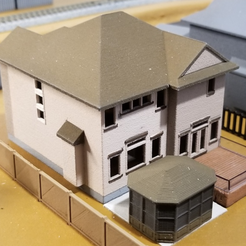 Capture d’écran 2018-02-08 à 10.46.04.png STL-Datei My Suburban House (N-Scale) kostenlos・Design für 3D-Drucker zum herunterladen