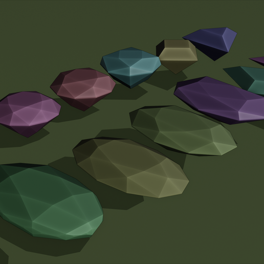 Free STL file Diamonds ♦️ ・Model to download and 3D print・Cults