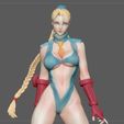 7.jpg CAMMY STREET FIGHTER GAME CHARACTER SEXY GIRL ANIME WOMAN 3D print model