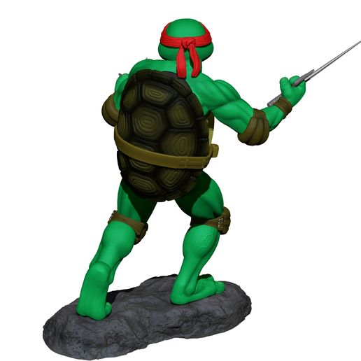 🥷 RAPHAEL TMNT 1990 STL・ 3D File for 3D printing・Cults