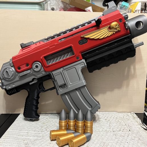 3D printer Space rifle prop for Cosplay/Display/Toy • made with P1P・Cults