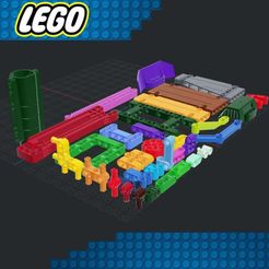 Lego-Beams-Special-1.jpg Файл STL Лего - Балки специальные・3D-печатный дизайн для загрузки