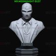 01.jpg MR Knight Bust - Moon Knight TV series - Marvel Comics 3D print model