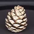 830a5873-1347-46df-8370-281c0d8bed6e.jpeg Gilded Pine Cone Christmas Decoration 2