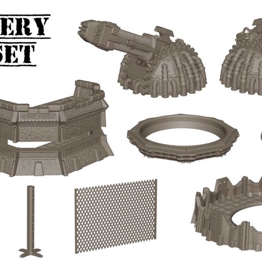 ExpansionB.jpg Sci-fi Artillery Camp Complete