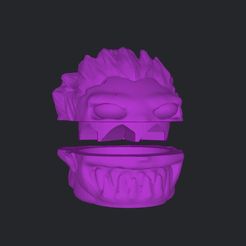 Captura-de-Pantalla-2023-10-02-a-las-22.19.31.jpg STL file GRINDER XMEN NIGHT CRAWLER BOBBLE-HEAD BOBBLE-HEAD SPECIAL HALLOWEEN CUT-KEYED GRINDERKING 73X84X65 MM EASY PRINT PRINT IN PLACE FDM.・3D print design to download