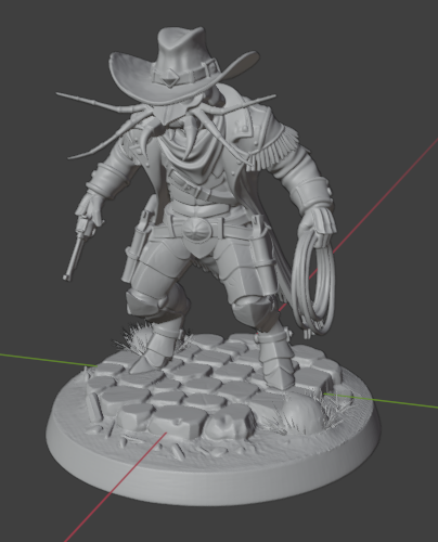 Vaquero camarón mantis