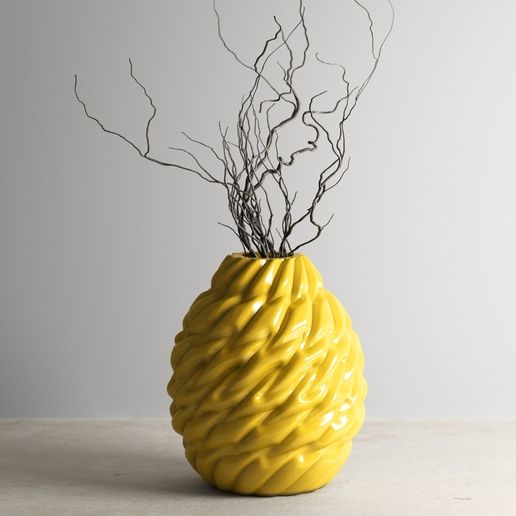 3D Printable Vase - Flower Pot / Planter g178