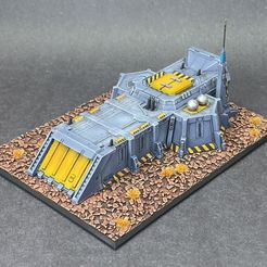 Stronghold-Front-Quarter.jpeg STL-Datei Morgen des Konflikts Garnison kostenlos・3D-druckbares Objekt zum herunterladen