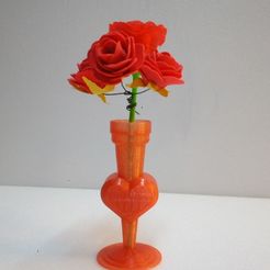 P_20200109_161038.jpg STL file Heart vase・3D printer model to download