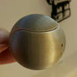 Capture_d_e_cran_2016-08-19_a__16.21.22.png Free STL file Keychain - Keychain Tennis Ball・Design to download and 3D print