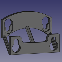 Screenholder-back.png Screenholder to mount the dash screen on Fanatec DD1 and DD2