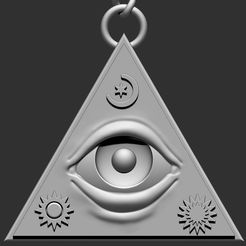 3.jpg STL file Eye of Providence・3D print object to download