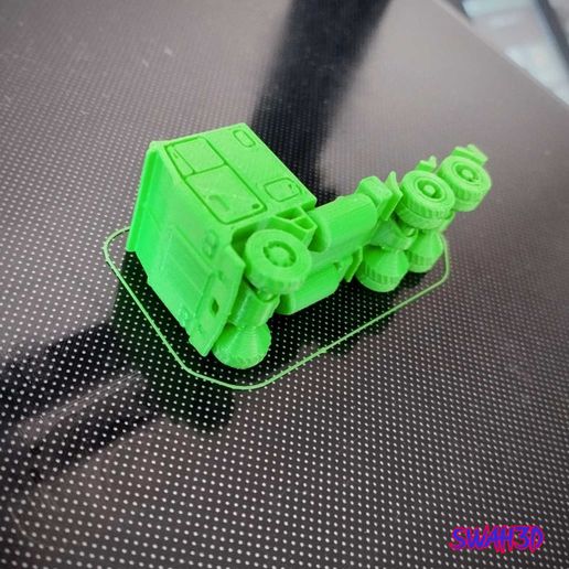 3d-printed-car-model-2.jpg Truck Kenworth k100 semi-trailer tractor (print in place)