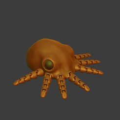 FOBXx5iaIAQxMmj.jpg Archivo STL gratis ¡Mini bebé pulpo articulado!・Objeto imprimible en 3D para descargar