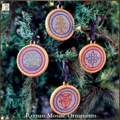 mosaicpromo2.jpg Christmas Ornaments - Roman Mosaic
