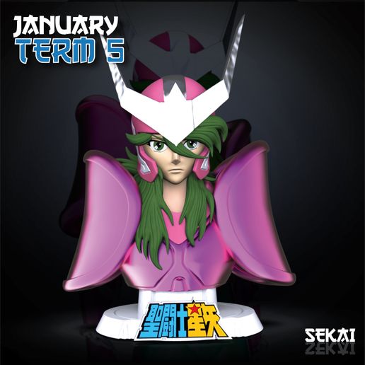 Shun Bust - Sekai 3D Models - Tested and Ready for 3D printing 3D model