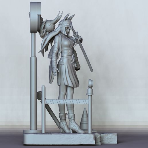 💤 Hoshimi Miyabi - ZENLESS ZONE ZERO STL 3D PRINT・Arquivo 3D