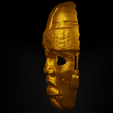 7.png Olmec Cosplay Face Mask 3D print model