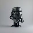 1000X1000-stormtrooper-helmet-08.jpg Stormtrooper Helmet on Piedestal (fan art)