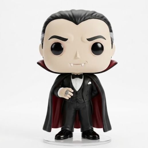 Dracula Toy Art Funko Style