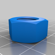 Parametric_Nut_M12.png Porcas métricas imprimíveis - DIN 934